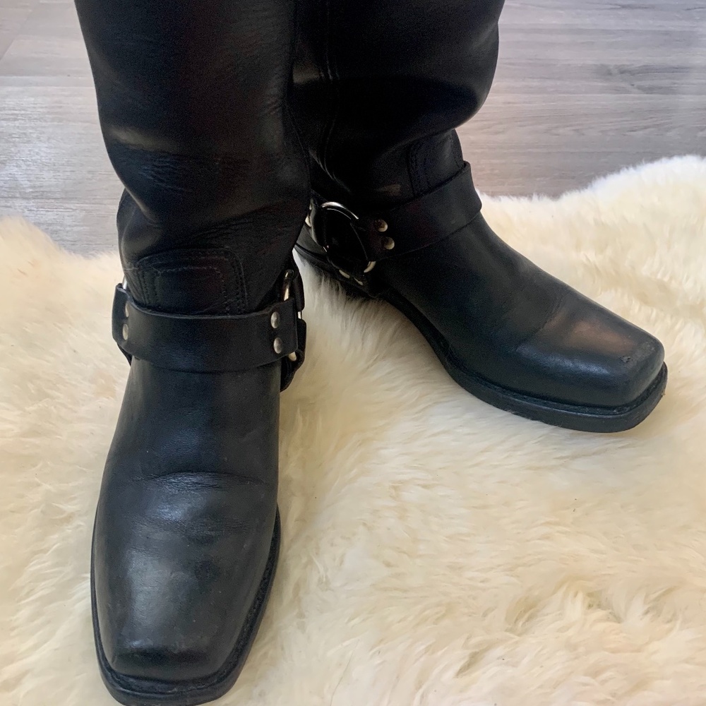 Frye Brand Harness Boots